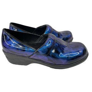 Savvy Women's Brandy Black/Blue Clogs Size 10